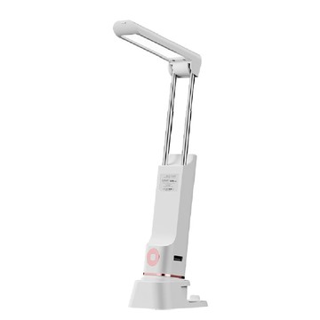 E.Co 多功能折疊手電筒 閱讀檯燈 露營停電應急燈 (護眼LED/充插兩用/手機支架/照明燈)