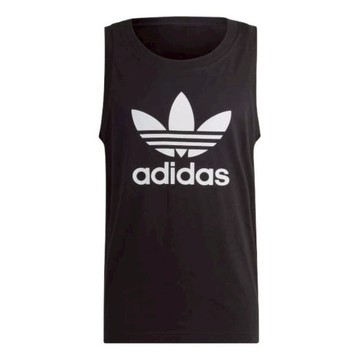 adidas Originals Adicolor Classics Trefoil Tank Top 'Black White'