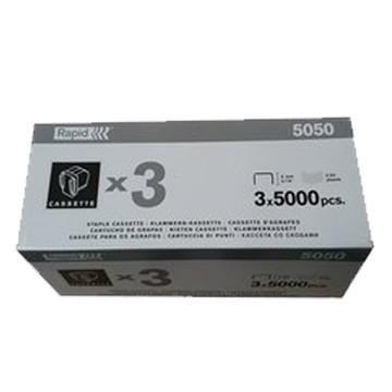 RAPID 瑞典 5050專用 電動訂書針 釘書針 5000針/盒 三入