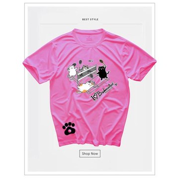 新品羽毛球文化衫男女短袖速干夏季T恤比賽訓練球服輕質涼爽上衣