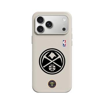 iPhone 17 Pro Max SolidX 貝殼灰 - NBA - B&W-丹佛金塊 Denver Nuggets B&W