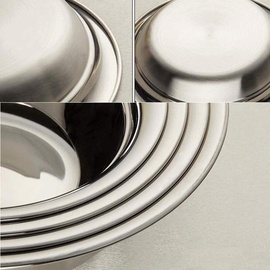 Stainless Steel Plates,Bowls,Cups and Spice Dish. Camping Set (24-Piec