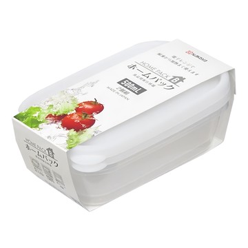 NAKAYA 輕量長方型保鮮盒 500ml  2個  1個