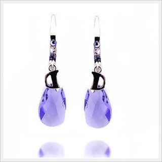 新光飾品-施華洛水晶耳環