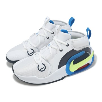 [ACS] Nike 籃球鞋 Air Zoom Crossover 2 GS 大童 女鞋 白 藍 氣墊 運動鞋 FB2689-103