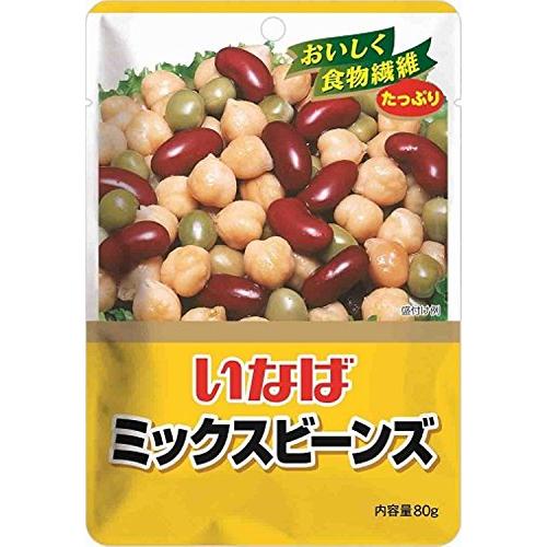 いなば ミックスビーンズパウチ 80g*8個