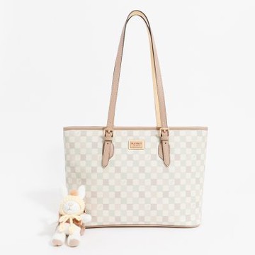 PLAYBOY - 托特包  Wool & Whimsy系列 - 卡其色