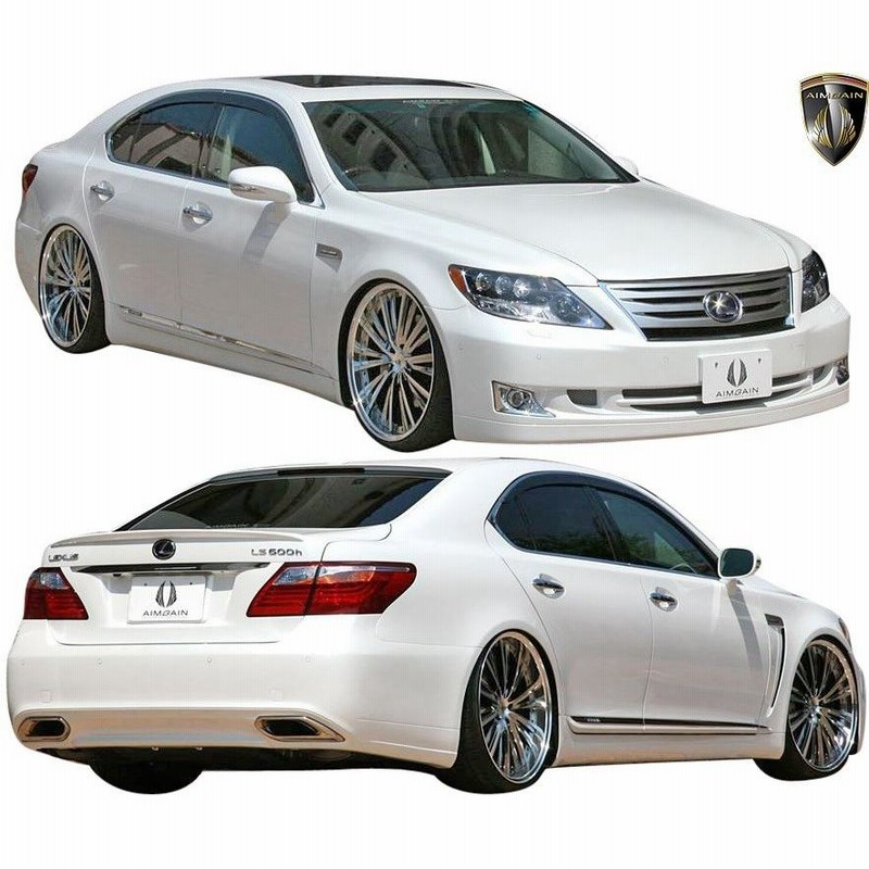 M's】レクサス 40系 中期 LS600h LS600hL (2009.9 - 2012.10) AIMGAIN 純VIP リアバンパー UVF45  UVF46 FRP エイムゲイン エアロ リヤバンパー 40LS | LINEショッピング