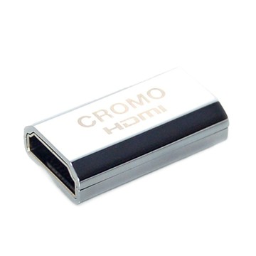 LINDY CROMO HDMI 2.0 鋅合金鍍金延長對接 A母對A母  41509