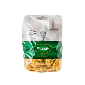 義大利BARONIA巴羅尼亞 蝴蝶造型麵 500g