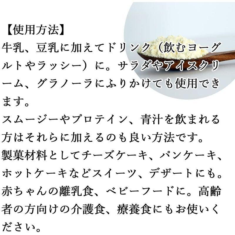 自然健康社 国産ヨーグルト粉末 100g チャック付き袋入り