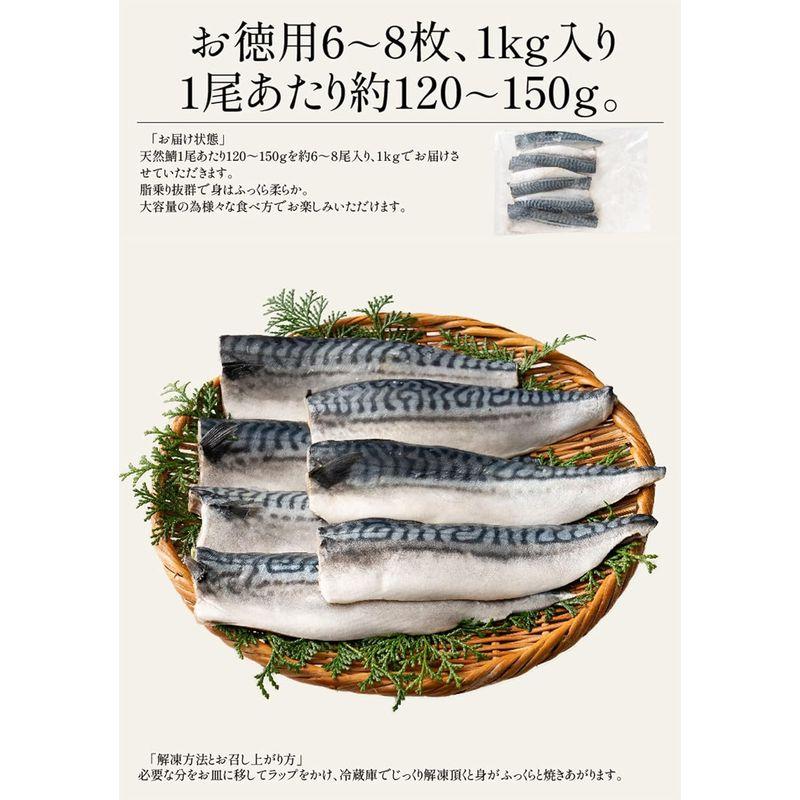 港ダイニングしおそう トロ鯖 1kg (6?8尾入り 1尾あたり120?150g) さば 鯖 サバ 天然鯖 天然 無添加 無塩 魚 海鮮 海