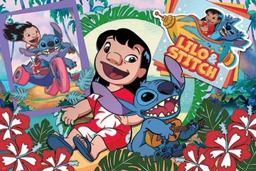 百耘圖 - Stitch史迪奇(5)拼圖1000片 HPD01000-146