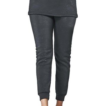 MI MI LEO 台製保暖刷毛居家發熱褲  2XL  深灰色