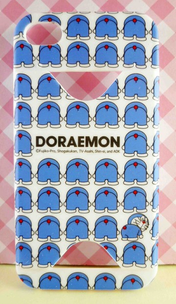 【震撼精品百貨】Doraemon 哆啦A夢 DORAEMON iPhone4手機殼-滿版屁股 震撼日式精品百貨