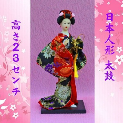日本人形　木目込み人形　舞妓人形　在銘　時代箱付　C　6197 木目込み人形 日本人形 京舞妓 置物 - メルカリ