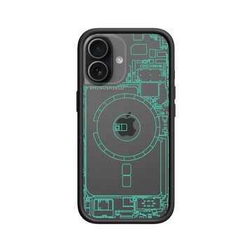 iPhone 17 Mod NX -邊框背蓋組合 (相機按鈕) 黑 - JOCR - Inside an iPhone 13 - Green