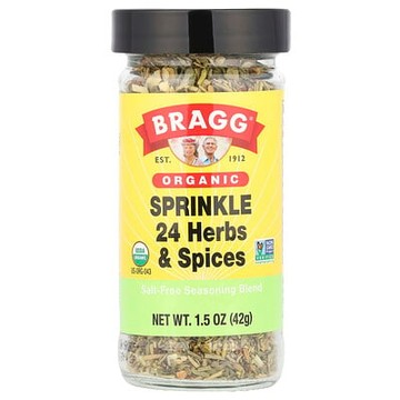Bragg, 有機，24 種草本植物香辛噴灑調味料，1.5 盎司（42 克）