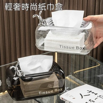 🔥高雄出貨🚀下沉式面紙盒 透明面紙盒 抽紙盒 衛生紙盒 下沉式紙巾盒 客廳茶几桌面收納盒 輕奢創意透明抽紙盒家用 面紙盒