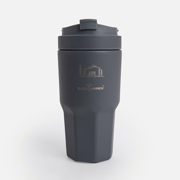 BLACK HAMMER 鈦芯涼不鏽鋼保溫保冰 手提冰壩杯 930ml 深灰