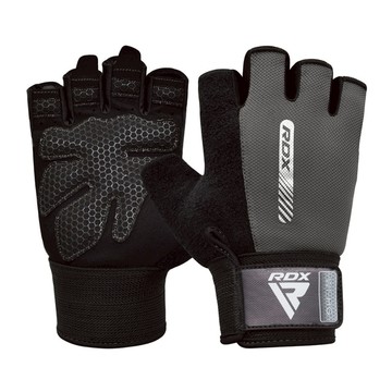 RDX 健身手套 重訓 舉重 多用途舒適透氣款 黑灰