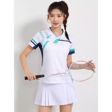 速干透氣羽毛球服裙褲女夏 大碼白色網球乒乓球運動短褲半身裙