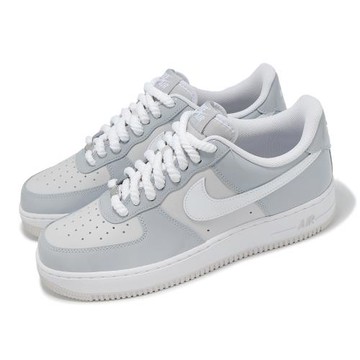 Nike 休閒鞋 Air Force 1 07 LV8 男鞋 女鞋 灰 漆皮 AF1 HV9405-001