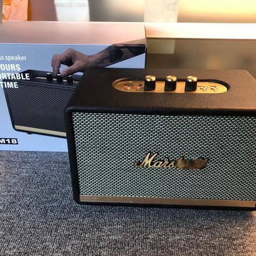 華強北頂配馬勺acton2家用藍牙音箱m18桌面搖滾復古大音量高顏值【Snowbelle優選】