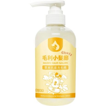 Chuli 初梨 毛麗小髮廊 草本抑菌寵物洗毛精 500ml【官方直營】【CHULI】寵物專用 低敏洗毛精  巴布豆聯名