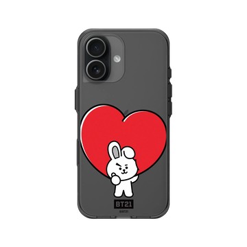 iPhone 17 Clear (相機按鈕) 酷墨灰 - BT21 - SHOOKY for You