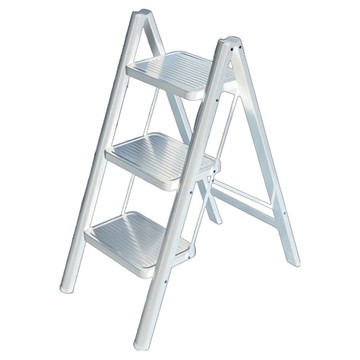 YOYOKI 樂活家歐式花架梯 3層 白色  1個  68 x 42 x 85cm