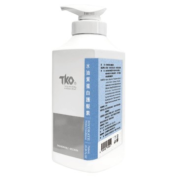 TKO 水油質蛋白護髮素  750ml  1個