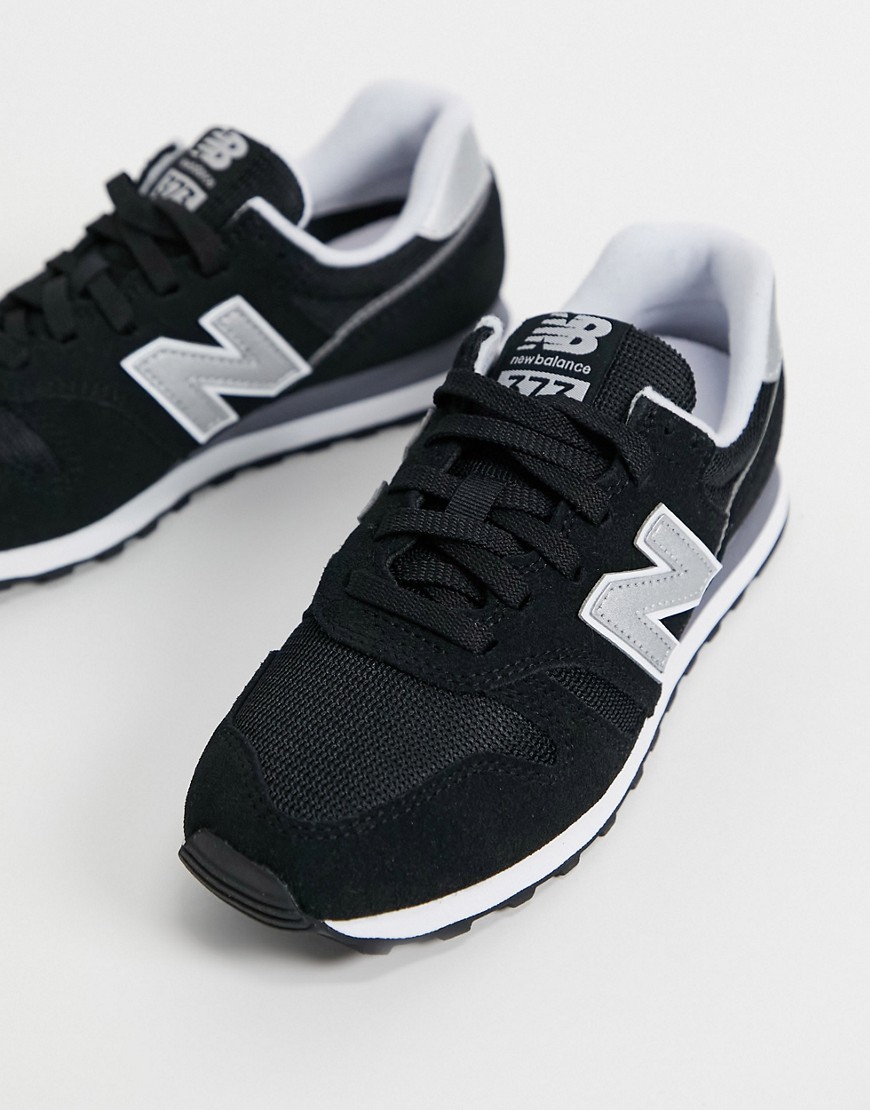 New Balance 373 trainers in black ASOS LINE