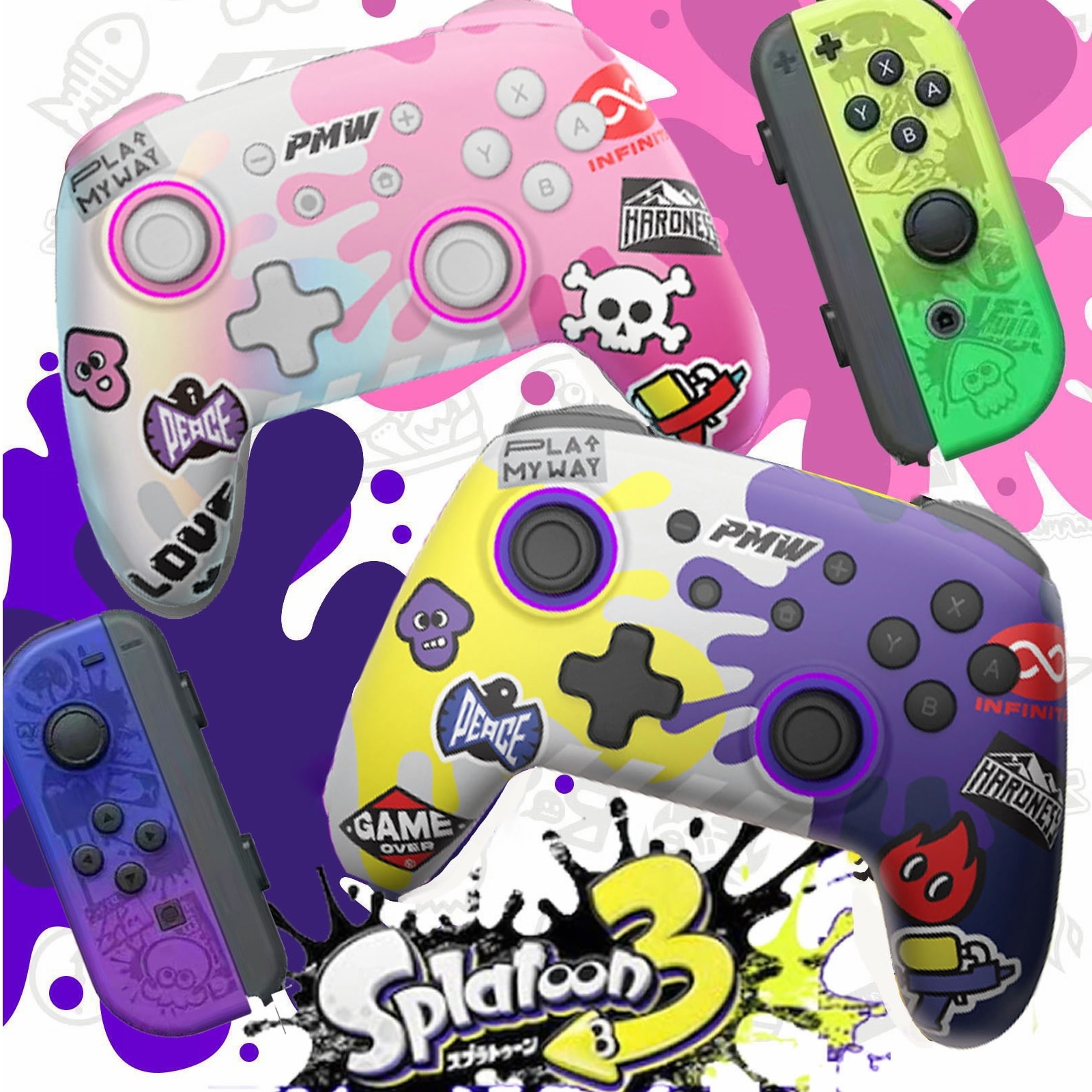 スプラトゥーン3エディション コントローラー Switch/OLED Switch 