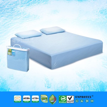 來而康 淳碩 涼感防水床包組 (雙人特大版) 涼感 防水 防螨 防靜電 消臭