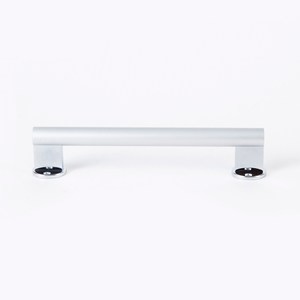 現代鋁質鍍鉻+鋁質陽極處理圓盤正面鎖把手160mm