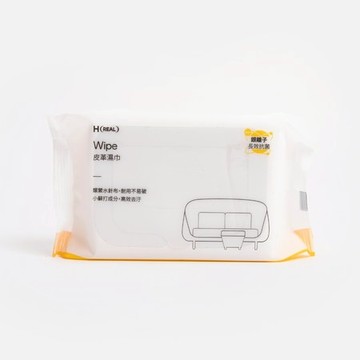 REAL蜜蠟保養皮革濕巾12抽x3包