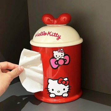 【新家的100个快递】纸巾盒客厅抽纸盒卷纸餐巾纸收纳摆件ins可爱