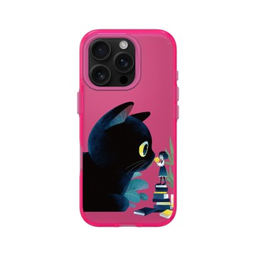 iPhone 16 Pro Clear 粉漾桃 - Little Oil Art 小油画 - 在你身邊