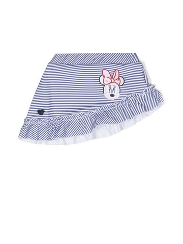 Monnalisa - Minnie Mouse asymmetric skirt - kids - Polyester/Polyester/Polyvinyl Acetate (PVA)/Polyvinyl Acetate (PVA) - 12 - White