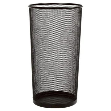 NATURE LIVING 基本款裝飾雨傘架 - 網狀設計 多用途收納  1個  25.7公分  黑色