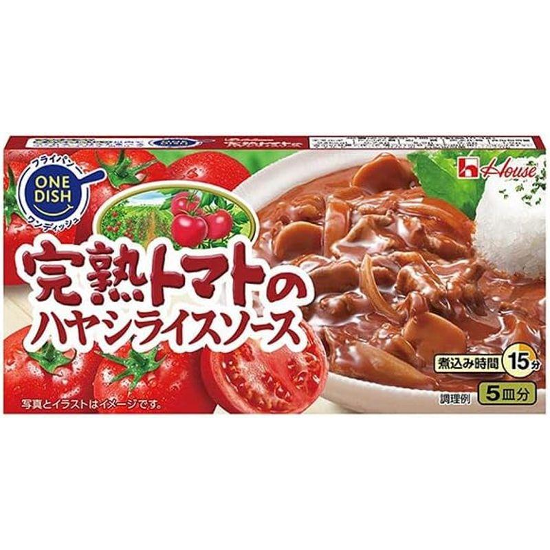 ハウス食品 完熟トマトのハヤシライスソース 92g×10個入