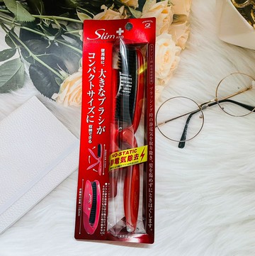 日本 IKEMOTO 除靜電便利摺疊梳 SLP-900 隨身梳 折疊梳 靜電氣除去｜全店$299 全家取貨免運｜領券9折｜APP下單最高再賺13%點數⚡