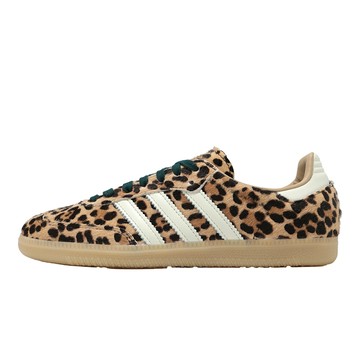 adidas 愛迪達 休閒鞋 Samba OG W 女鞋 男鞋 豹紋 棕綠 復古 德訓鞋 KI6674