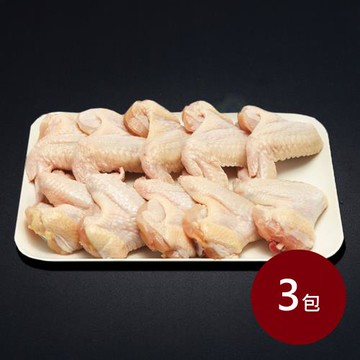 料里長-生鮮三節翅3包組(5支/600g/包)