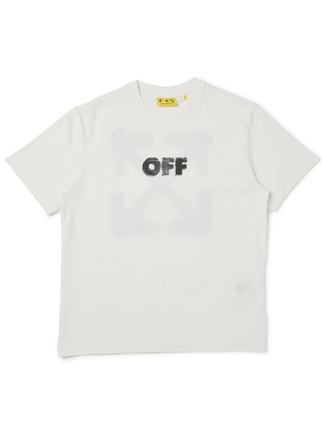 off-white "graffiti" logo t-shirt