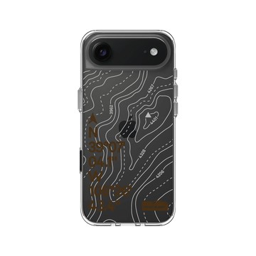 iPhone Air Clear Case（相機按鈕） 透明 - Nature Explorers 自然探索指南 - 阿爾伯特峰
