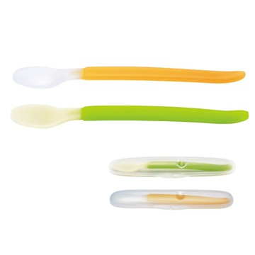 Combi 康貝 優質軟匙餵食匙單支-附盒(2色可選)