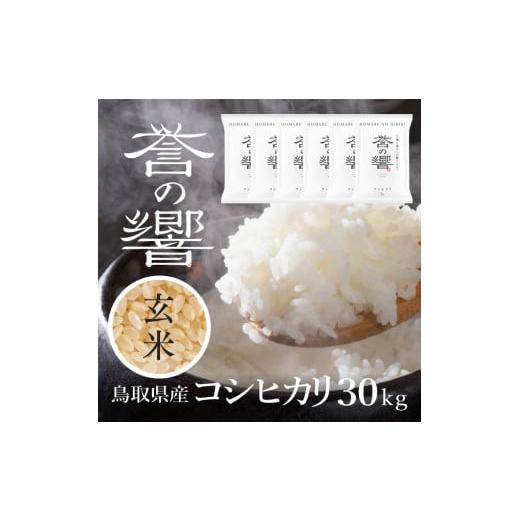 ふるさと納税 鳥取県 日野町 （玄米 30kg）優栽：特別栽培米