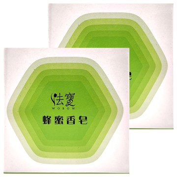 WOBOW 法寶 蜂蜜香皂 台灣製造  100g  2個